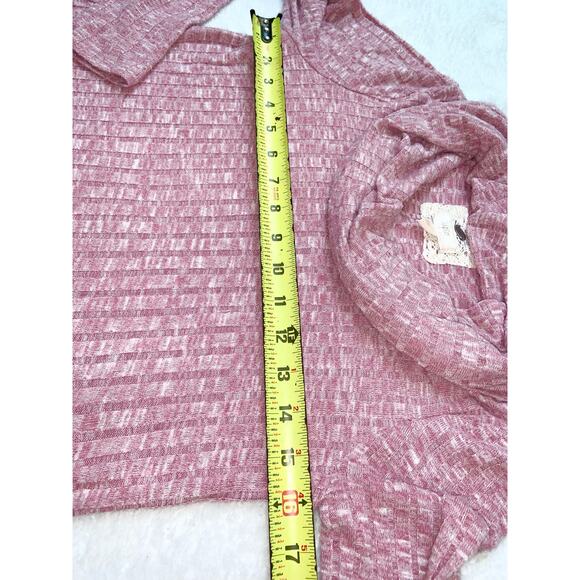 Cupio Cowl Neck Top Size Small Drapey Asymmetrical Tunic Pullover - Picture 7 of 9